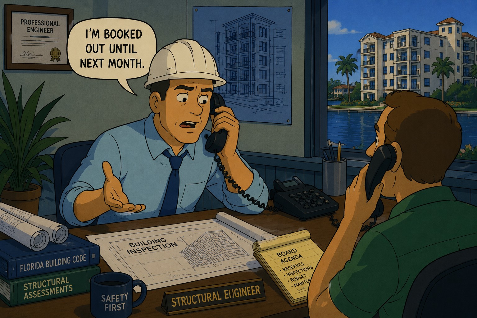 HOA Management Companies dealing with SIRS compliant engineers